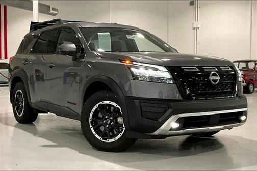 Gun Metallic 2025 Nissan Pathfinder Rock Creek 4WD
