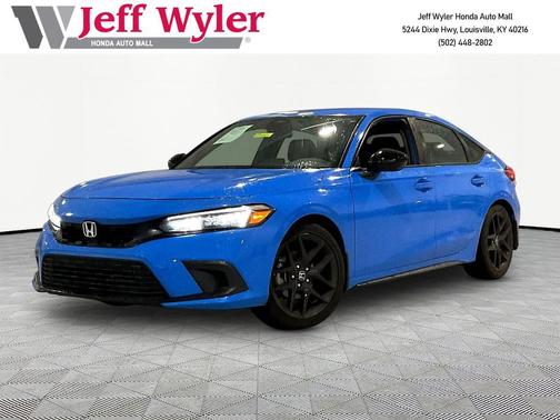 Boost Blue Pearl 2024 Honda Civic Sport