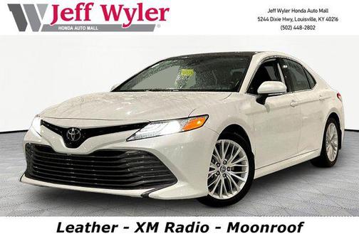 Wind Chill Pearl 2020 Toyota Camry XLE