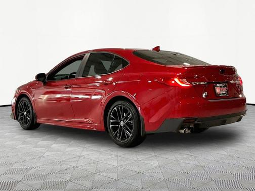 Supersonic Red 2025 Toyota Camry LE