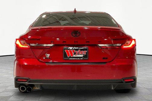 Supersonic Red 2025 Toyota Camry LE