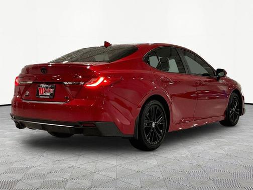 Supersonic Red 2025 Toyota Camry LE