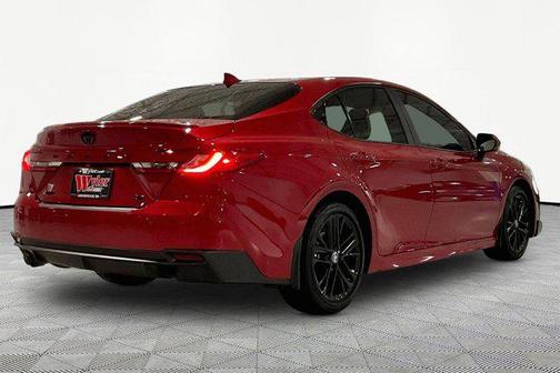 Supersonic Red 2025 Toyota Camry LE