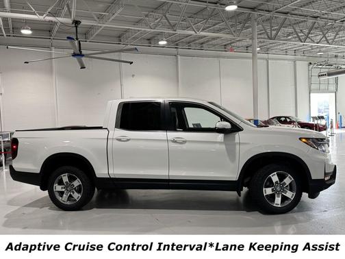 Platinum White Pearl 2026 Honda Ridgeline RTL