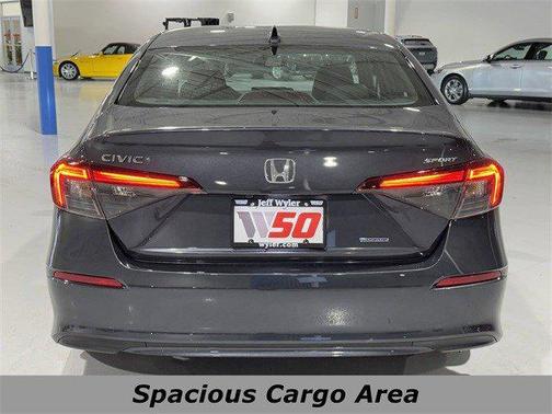 Meteorite Gray Metallic 2026 Honda Civic Hybrid Sport