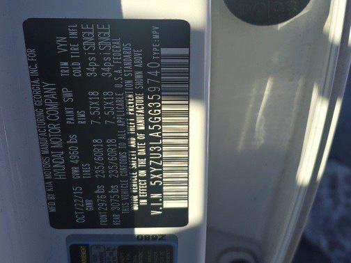 2016 Hyundai Santa Fe Sport 2.0L Turbo