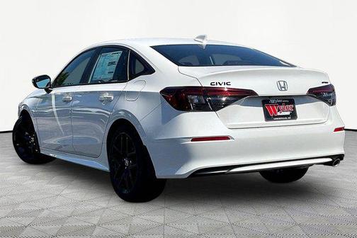 Platinum White Pearl 2026 Honda Civic Sport