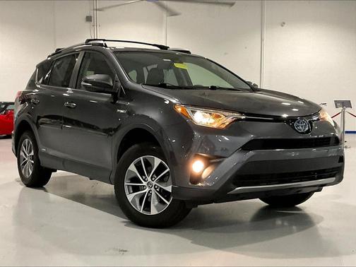 Magnetic Gray Metallic 2018 Toyota RAV4 Hybrid LE