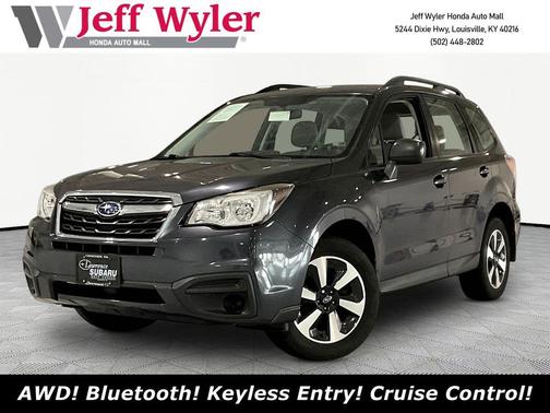 Dark Gray Metallic 2018 Subaru Forester 2.5i