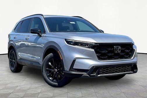Solar Silver Metallic 2026 Honda CR-V Hybrid Sport-L AWD