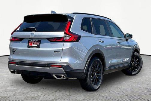 Solar Silver Metallic 2026 Honda CR-V Hybrid Sport-L AWD