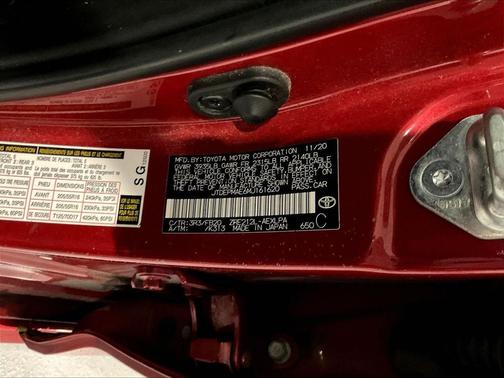 Barcelona Red Metallic 2021 Toyota Corolla LE