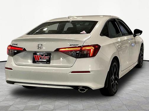 Platinum White Pearl 2026 Honda Civic Sport