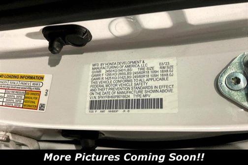 Platinum White Pearl 2023 Honda Passport AWD TrailSport