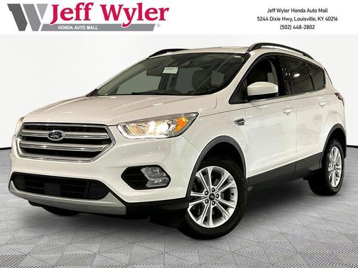 White Platinum 2018 Ford Escape SEL
