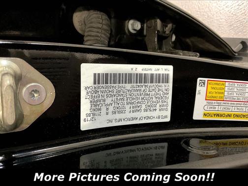 Crystal Black Pearl 2020 Honda Accord Sport 1.5T