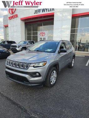 Billet Silver Metallic Clearcoat 2022 Jeep Compass Latitude