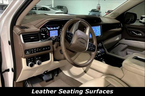 White Frost Tricoat 2021 GMC Yukon Denali