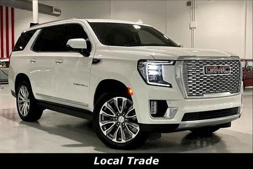 White Frost Tricoat 2021 GMC Yukon Denali