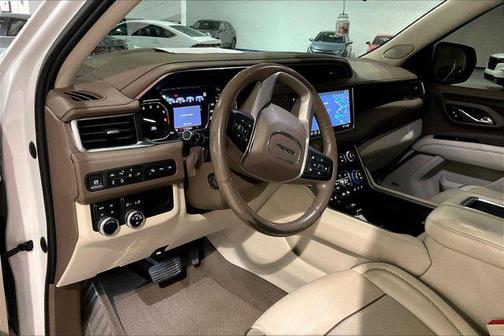 White Frost Tricoat 2021 GMC Yukon Denali