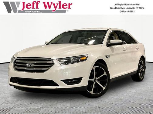 White Platinum 2016 Ford Taurus SEL