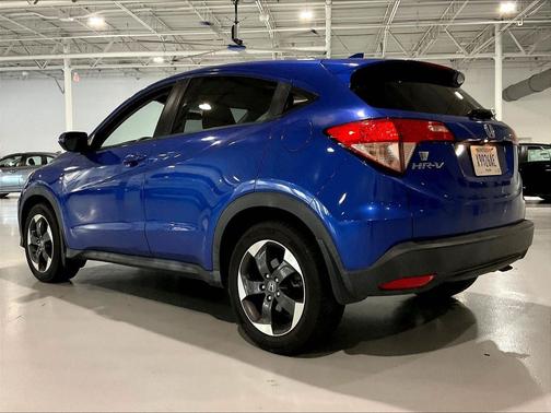 Aegean Blue Metallic 2018 Honda HR-V EX
