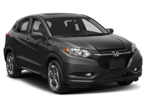 Aegean Blue Metallic 2018 Honda HR-V EX