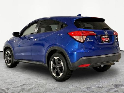 Aegean Blue Metallic 2018 Honda HR-V EX