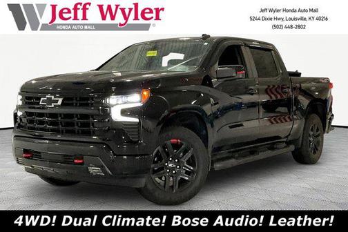 Black 2022 Chevrolet Silverado 1500 RST