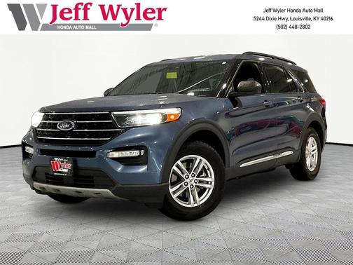 Blue Metallic 2020 Ford Explorer XLT