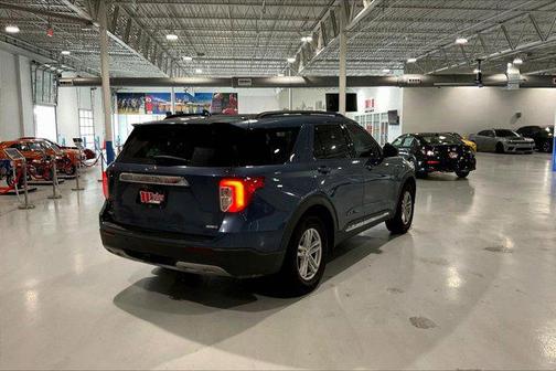 Blue Metallic 2020 Ford Explorer XLT