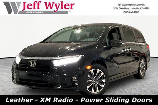 Crystal Black Pearl 2024 Honda Odyssey EX-L