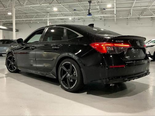 Crystal Black Pearl 2022 Honda Civic Touring
