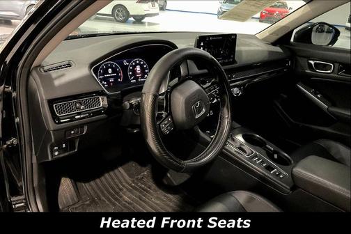 Crystal Black Pearl 2022 Honda Civic Touring