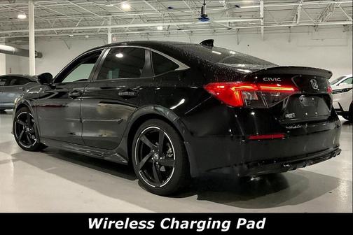 Crystal Black Pearl 2022 Honda Civic Touring