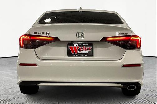 Platinum White Pearl 2025 Honda Civic Sport