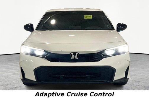Platinum White Pearl 2025 Honda Civic Sport