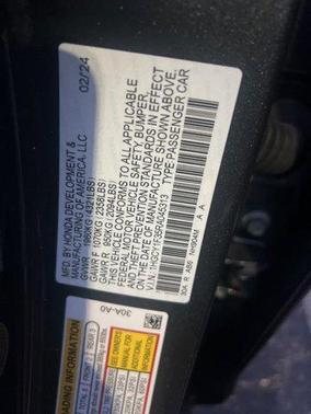 2024 Honda Accord EX 1.5T