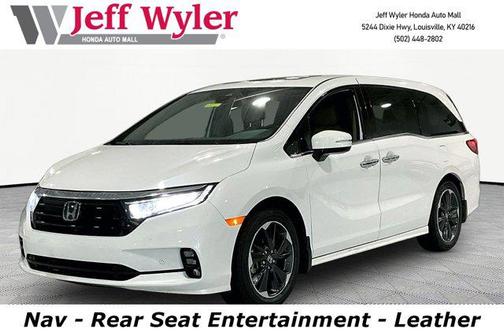 Platinum White Pearl 2022 Honda Odyssey Elite
