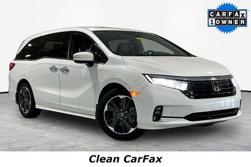 Platinum White Pearl 2022 Honda Odyssey Elite