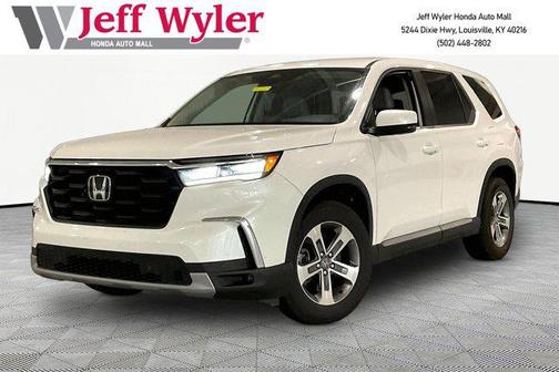 Platinum White 2025 Honda Pilot EX-L