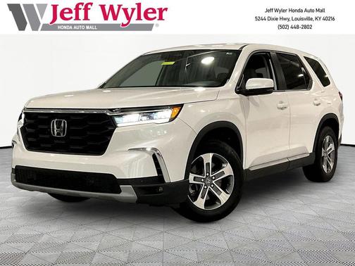 Platinum White 2025 Honda Pilot EX-L