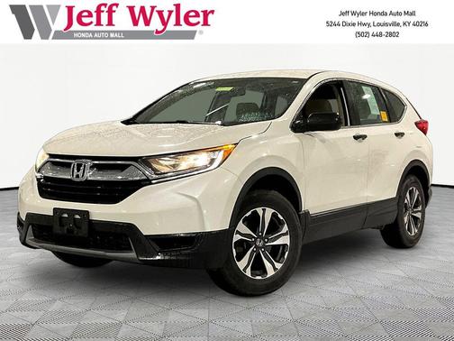 White Diamond Pearl 2018 Honda CR-V LX