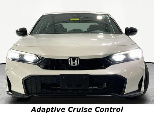 Solar Silver Metallic 2025 Honda Civic Sport