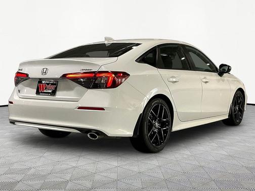 Solar Silver Metallic 2025 Honda Civic Sport