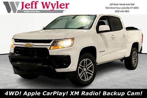 Summit White 2022 Chevrolet Colorado WT