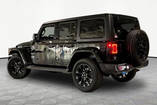 Black Clearcoat 2023 Jeep Wrangler 4xe Sahara