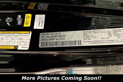 Black Clearcoat 2023 Jeep Wrangler 4xe Sahara