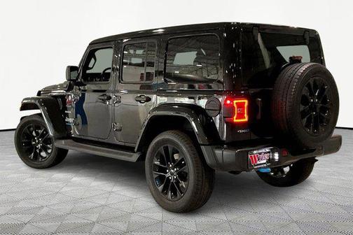 Black Clearcoat 2023 Jeep Wrangler 4xe Sahara