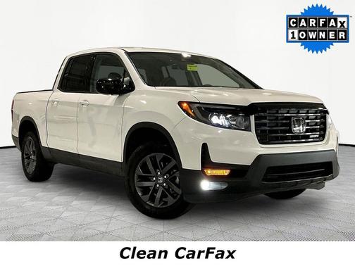Platinum White Pearl 2021 Honda Ridgeline Sport